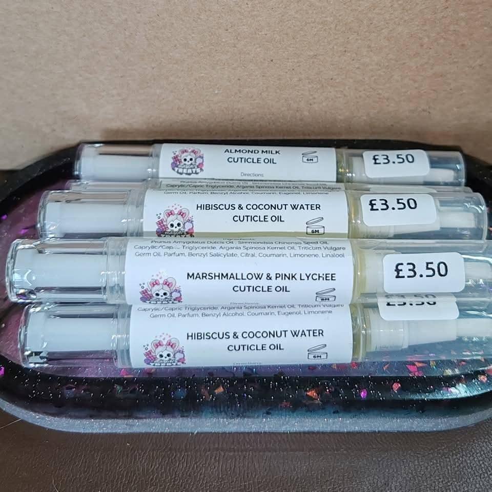 Cuticle Oil Brush Pen - Nourishing Nail / Cuticle Care - Available in a selection of fragrances