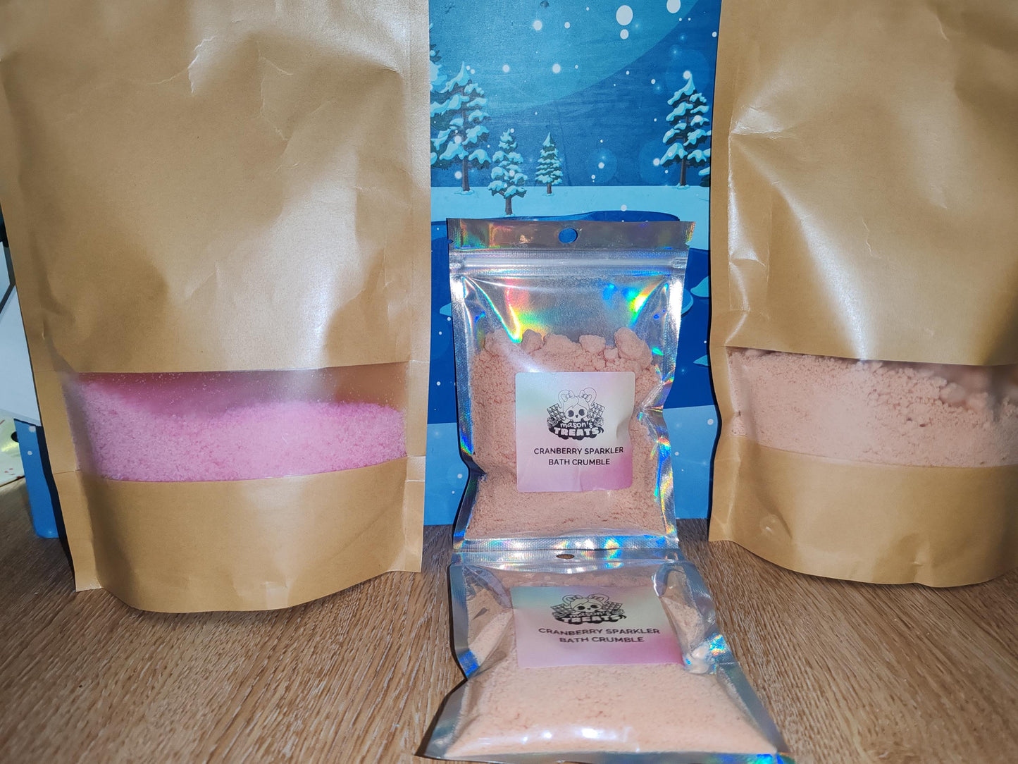 Winter Scents Bath Dust / Crumble | Bath time | Kids | Gift Ideas |Handmade | Festive