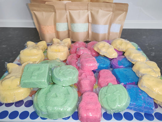 Perfume & Aftershave Inspired Bath Bombs / Bath Fizzers - inc a selection of festive in our vegan friendly/ cruelty free bath range